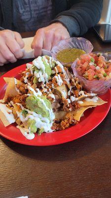 Loaded Nachos with Meat