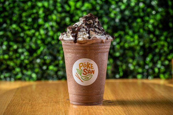 Our Chocolate Frappuccino 
Indulge in a creamy, dreamy blend of rich chocolate and velvety ice cream!