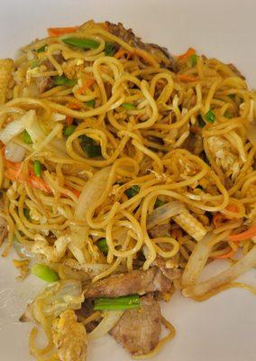 Beef yakisoba