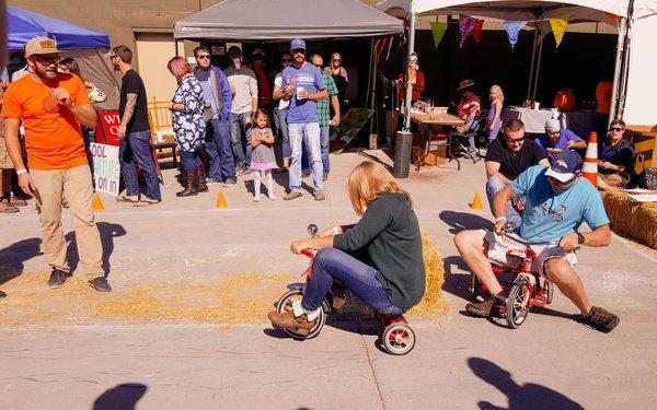 Tricycle races!