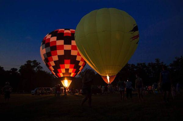 Balloon glow!