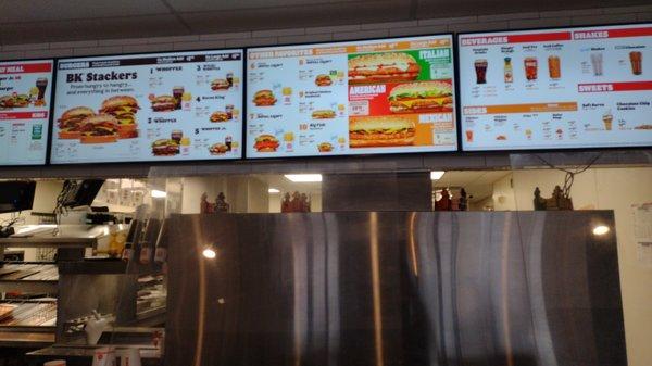 BK Menu