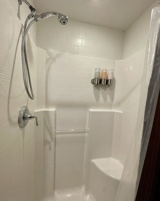 Post-massage shower? They got you!