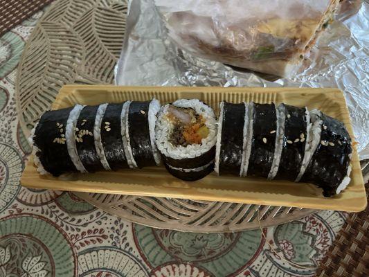 Shrimp Kimbap