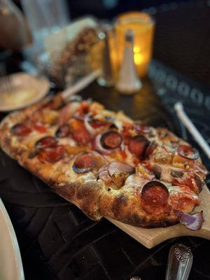 The Works Flatbread Pizza