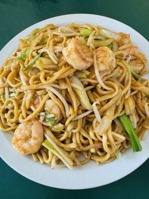 Shrimp chow mein