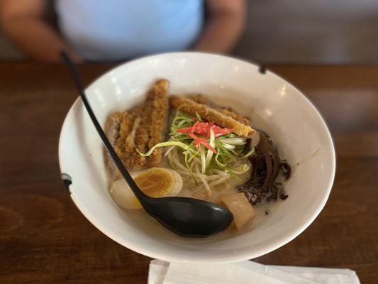 Tonkatsu Ramen(deep fried pork)