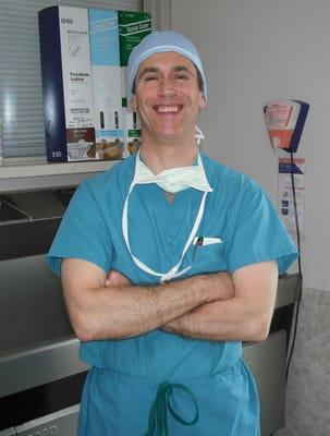 Dr White our surgeon!