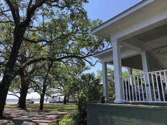 Front porch & view