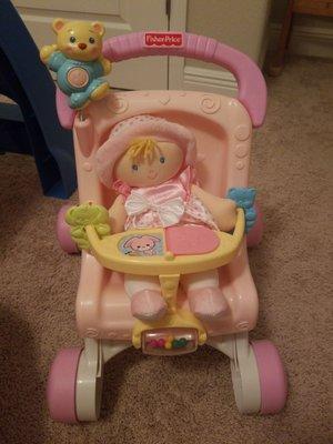 I did not buy doll there but this stroller walker was brand new in box for $12