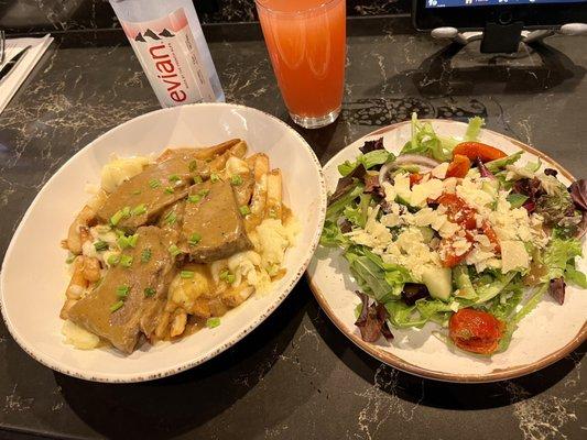 Embers Poutine + House Salad 24.99