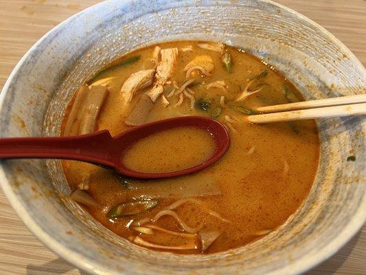 Tom Yum Ramen Bowl