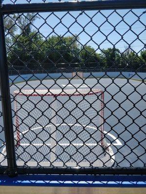 Street hockey rink