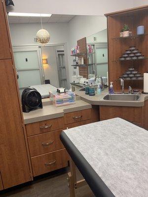 Where the waxing magic happens!