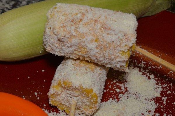 BBQ elote', a BBQ twist on the classic street corn