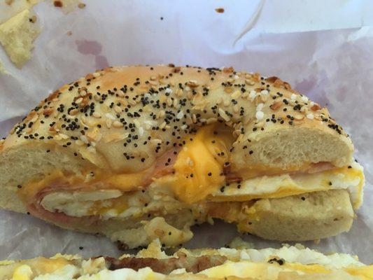 Ham Egg and Cheese