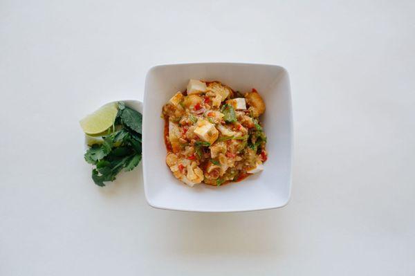 Cauliflower + Peanut Thai Curry