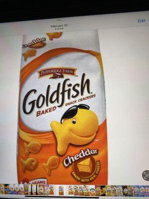 Goldfish cheddar zero grams trans fat