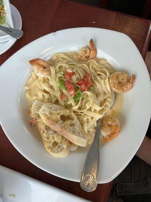 Landing Shrimp Pasta