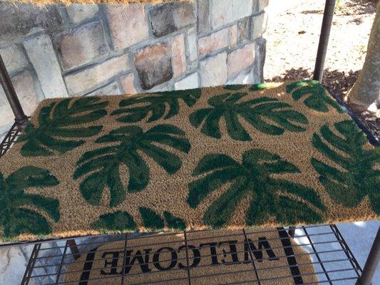 Monstera rug (Sale $9)