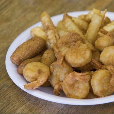 Fried Shrimp Plate