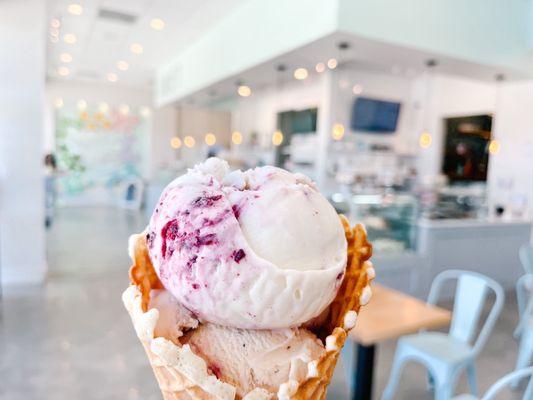 Blackberry Fool Ice Cream