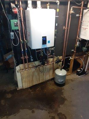 Navien Boiler Installed by MH