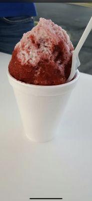 Cherry sno cone