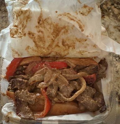 Best I've ever had!  My favorite cheesesteak!!!