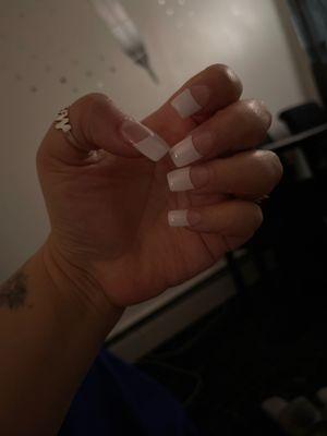 White tips