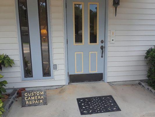 Front entrance,  CUSTOM CAMERA REPAIR