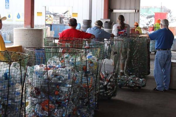 Ecology's Recycling Center in Fontana allows you to bring all your California Redemption Value recyclables such plastic, alum...