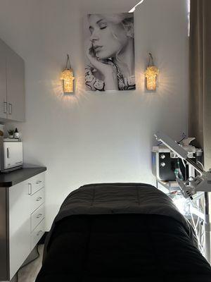 Our spa treatment room at our Mohave Dermatology Location.