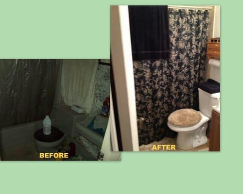 One of our bath remodels