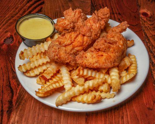 Hand breaded chicken tenders