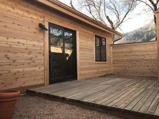 Lovely Cedar Siding Project!