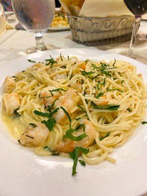 Spaghetti Al Gambero Verde