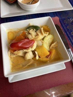 Delicious Mango curry with Chicken