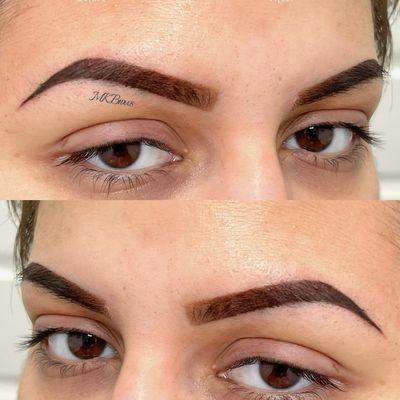 Eyebrows shading powder by Mia at MK Brows