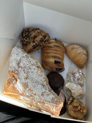 Assortment of Italian pastries