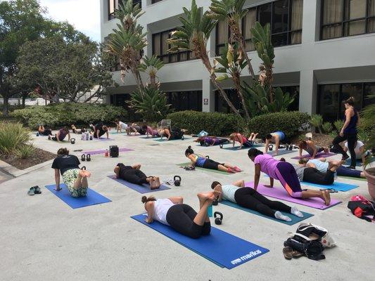 Yoga in the Work Place