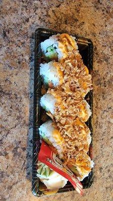 Crispy tuna roll