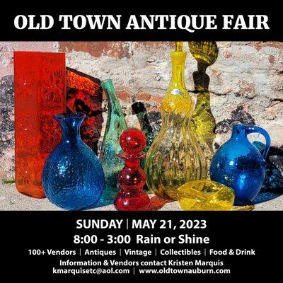 Please join us for our 2023 Antique Fair. Currently accepting vendors selling antique, vintage or upcycled items.