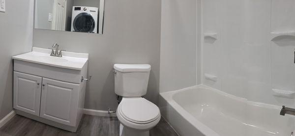 Clean bathroom