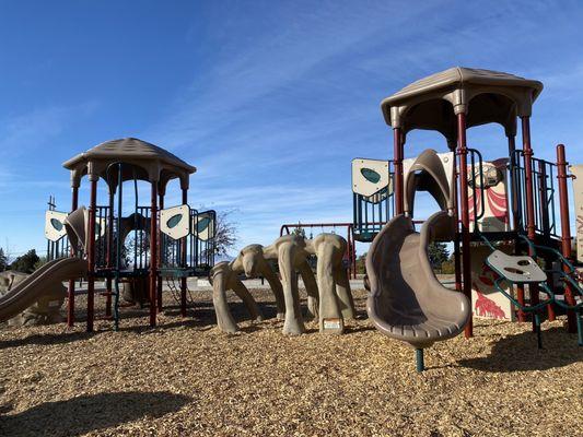 Dinosaur themed playground!