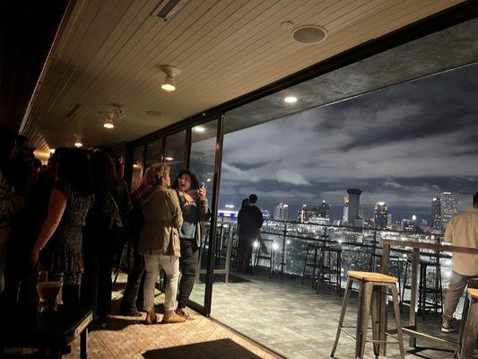 Rooftop bar