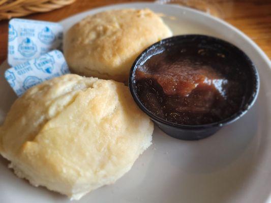 Biscuits with Apple Butter