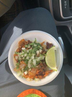 Al pastor street taco $2.17