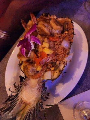 Pineapple Shrimp Bowl