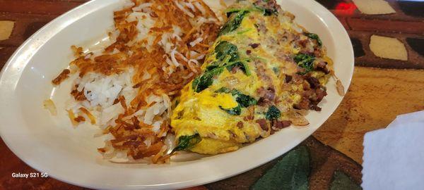 Popeye omelet